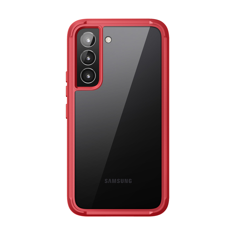 Galaxy S22 Plus Unicorn Beetle EDGE XT Bumper Case-Metallic Red