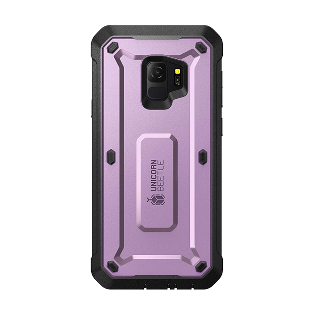 Galaxy S9 Unicorn Beetle Pro Full Body Rugged Holster Case-Metallic Purple