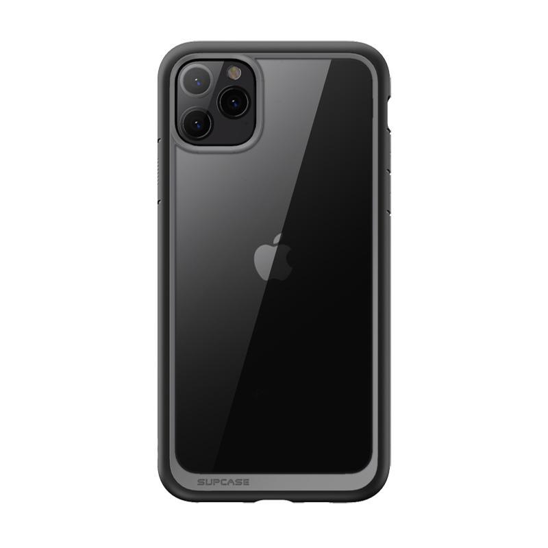 iPhone 11 Pro Max 6.5 inch Unicorn Beetle Style Clear Case-Black