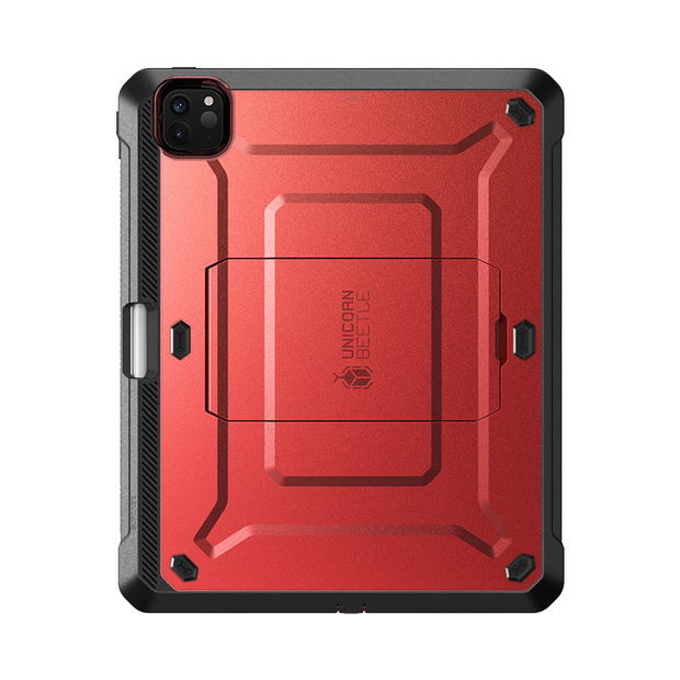 iPad Pro 12.9 Inch (2020) Unicorn Beetle Pro Rugged Case-Metallic Red