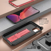 iPhone 11 Pro Max 6.5 inch Unicorn Beetle Pro Rugged Case-Metallic Red