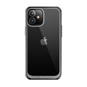 iPhone 12 mini 5.4 inch Unicorn Beetle Style Slim Clear Case-Black