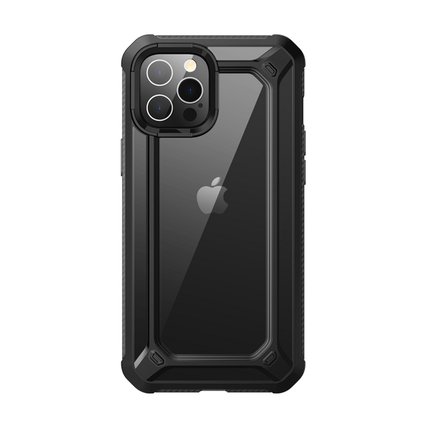 iPhone 12 Pro 6.1 inch Unicorn Beetle Exo Clear Case-Black