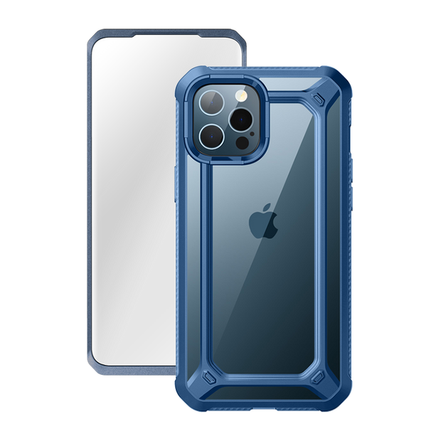 PeakDrop iPhone 12/12 Pro Case - Full Body TPU Cover, 2x Tempered Glass Screen Protectors, Black PeakDrop iPhone 12/12 Pro Case - Full Body TPU Cover, 2x Tempered Glass Screen Protectors, Black