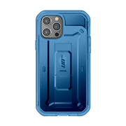 iPhone 12 Pro 6.1 inch Unicorn Beetle Pro Rugged Case-Clear Blue