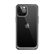iPhone 12 Pro 6.1 inch Unicorn Beetle Style Slim Clear Case-Black