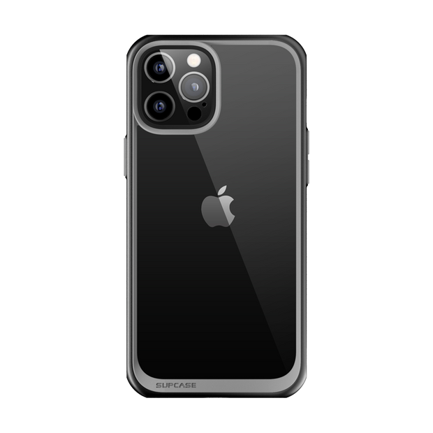 iPhone 12 Pro Max 6.7 inch Unicorn Beetle Style Slim Clear Case-Black