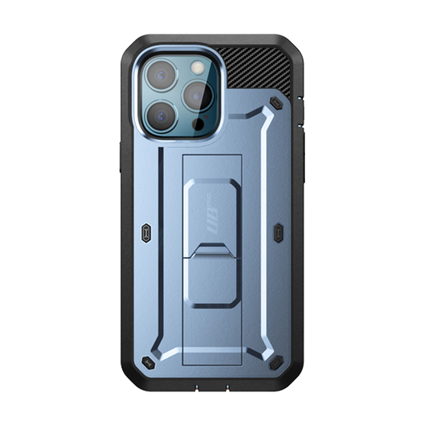 iPhone 13 Pro Max 6.7 inch Unicorn Beetle Pro Rugged Case-Metallic Blue