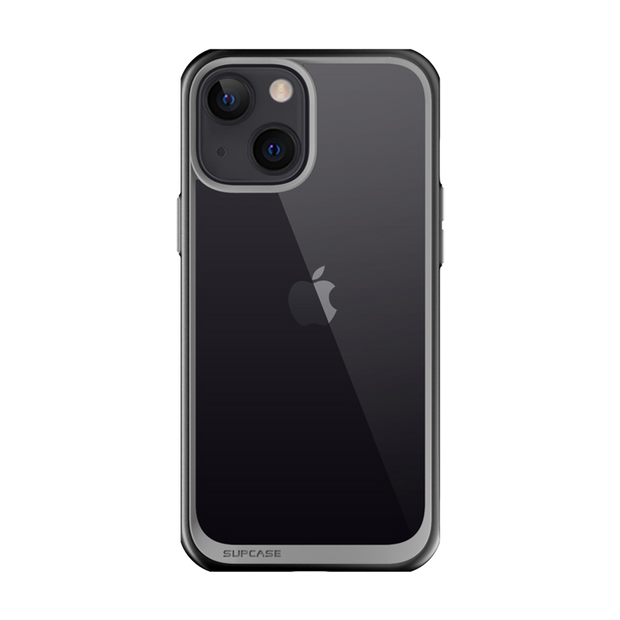 iPhone 13 6.1 inch Unicorn Beetle Style Slim Clear Case-Black