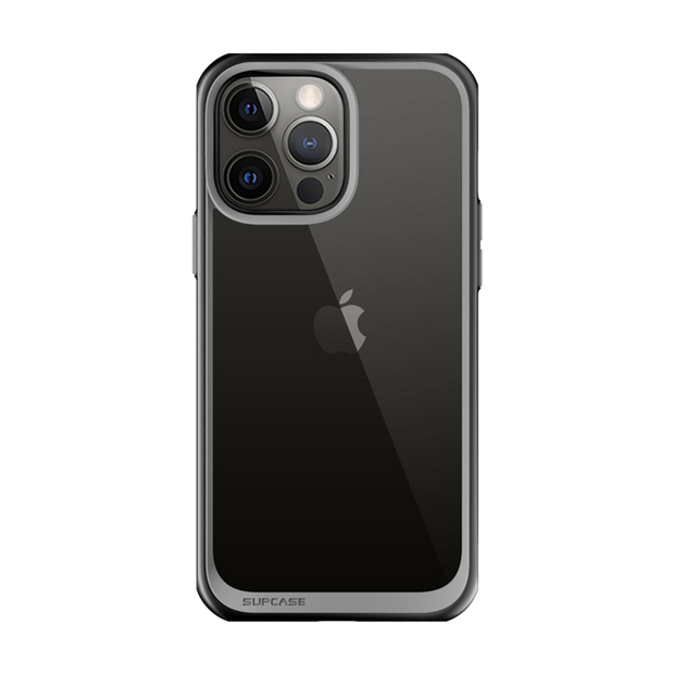 iPhone 13 Pro Max 6.7 inch Unicorn Beetle Style Slim Clear Case-Black