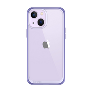 iPhone 14 Plus 6.7 inch Unicorn Beetle Style Slim Clear Case-Deep Purple