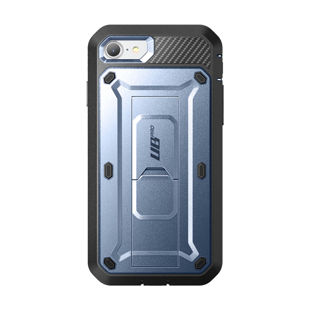 iPhone 7 / 8 Unicorn Beetle Pro Full-Body Case with Kickstand-Metallic Blue