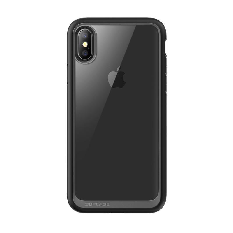 Apple iPhone X ブラック 透明ケース付き iPhone X / XS Unicorn Beetle Style Slim Clear Case-Black | SUPCASE