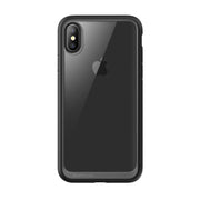 iPhone X / XS Unicorn Beetle Style Slim Clear Case-Black
