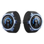 Galaxy Watch5 Pro 45mm Unicorn Beetle Rugged Case with Glass Screen Protectors-Metallic Blue