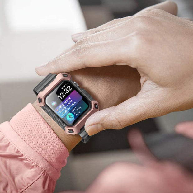 Apple Watch UB Pro Wristband Case (40mm/41mm)-Rose Gold