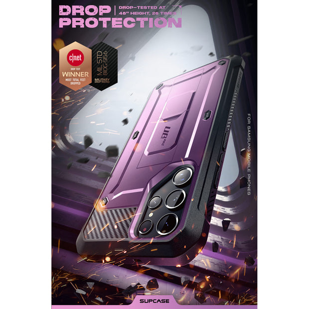 Galaxy S22 Ultra Unicorn Beetle PRO Rugged Case-Metallic Purple