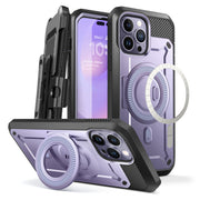 iPhone 14 Pro Max 6.7 inch Unicorn Beetle PRO MAG Rugged MagSafe Case-Deep Purple