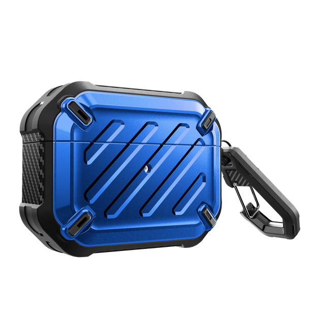 Apple AirPods Pro Unicorn Beetle Pro Rugged Case-Metallic Blue