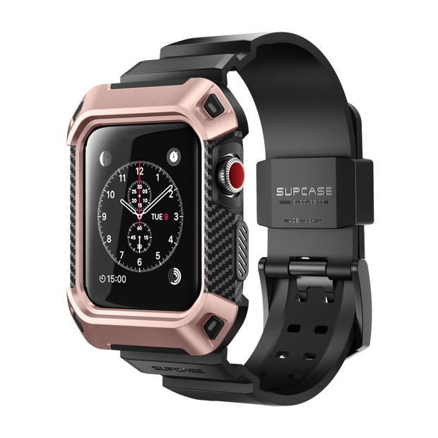 Apple Watch UB Pro Wristband Case (42mm)-Rose Gold