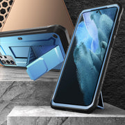 Galaxy S21 Ultra Unicorn Beetle Pro Rugged Case-Metallic Blue