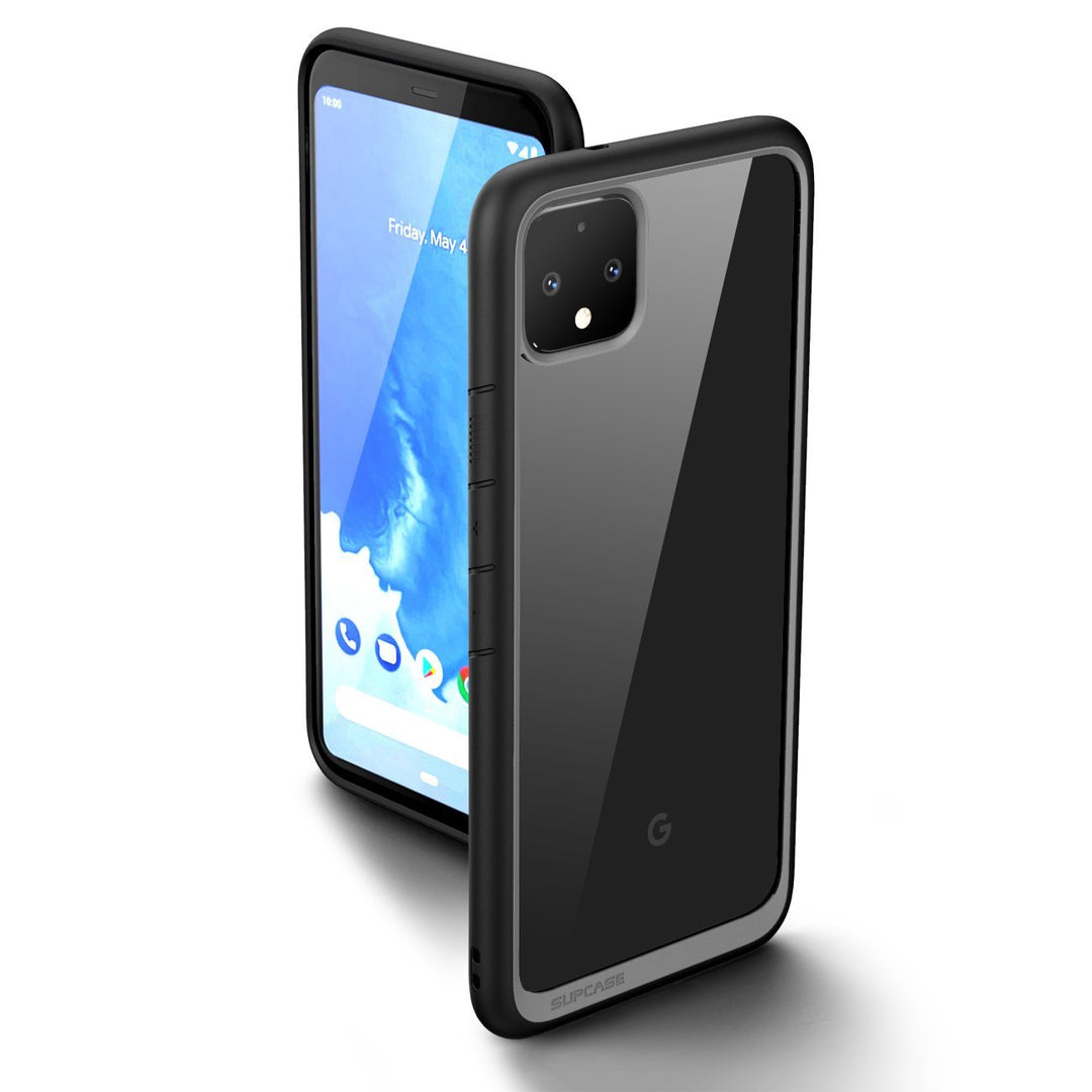 Google Pixel 4 Unicorn Beetle Style Clear Case-Black | SUPCASE