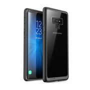 Galaxy Note9 Unicorn Beetle Style Slim Clear Case-Navy