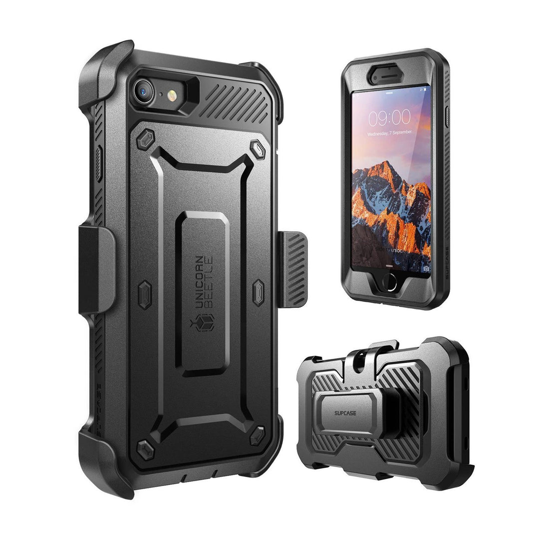 iPhone 7 Plus &frasl; 8 Plus Unicorn Beetle Pro Holster Case-Black