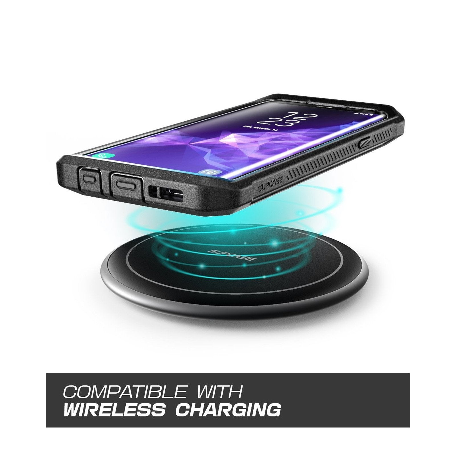 Galaxy S9 Unicorn Beetle Pro Full Body Rugged Holster Case-Black