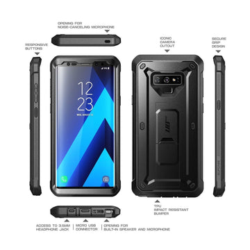 Galaxy Note9 Unicorn Beetle Pro Rugged Holster Case-Black
