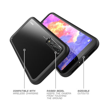 Custodia Con Portacarte E Cavalletto Per Huawei P Smart++ / P Smart Plus / Nova 3i: Nera