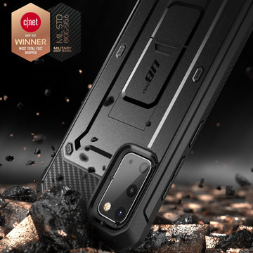 Galaxy S20 Unicorn Beetle Pro Rugged Case (with Screen Protector)-Black