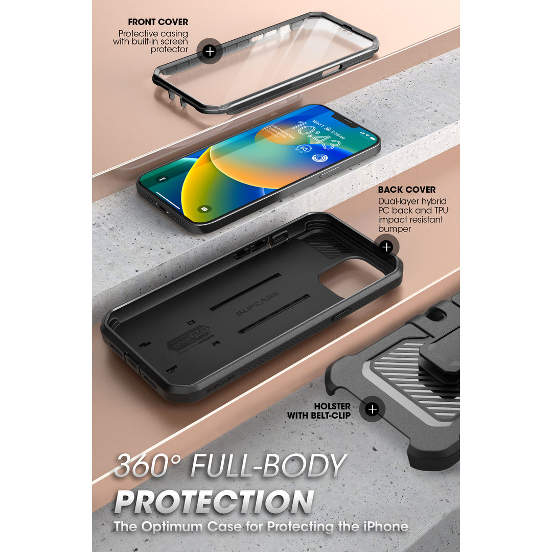 SUPCASE Unicorn Beetle Mag Hülle Für IPhone 15 Pro – Klarer Hybrid-Schutz Mit MagSafe Kompatibilität