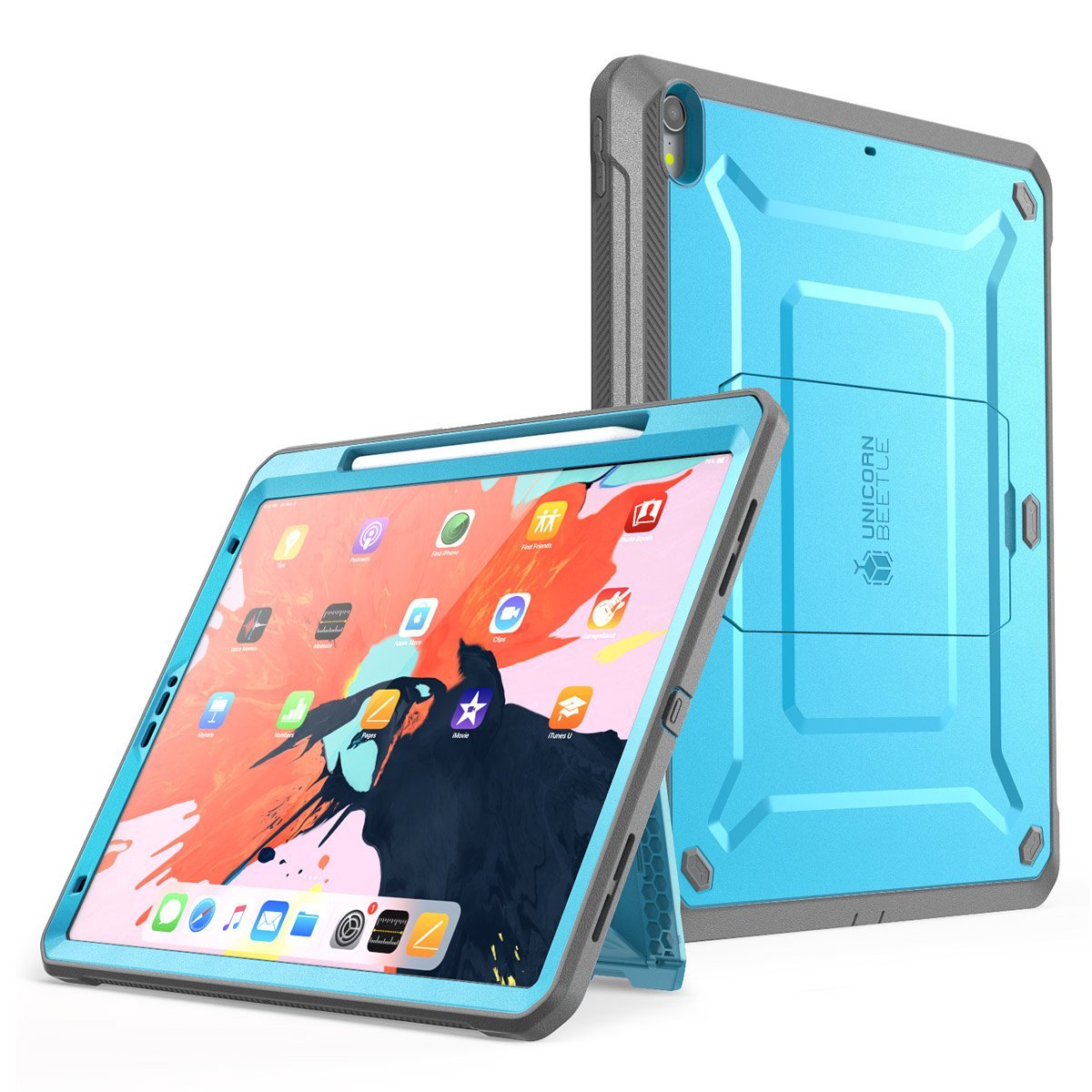 iPad Pro 12.9 inch (2018) Unicorn Beetle Pro Full Body Case (Apple