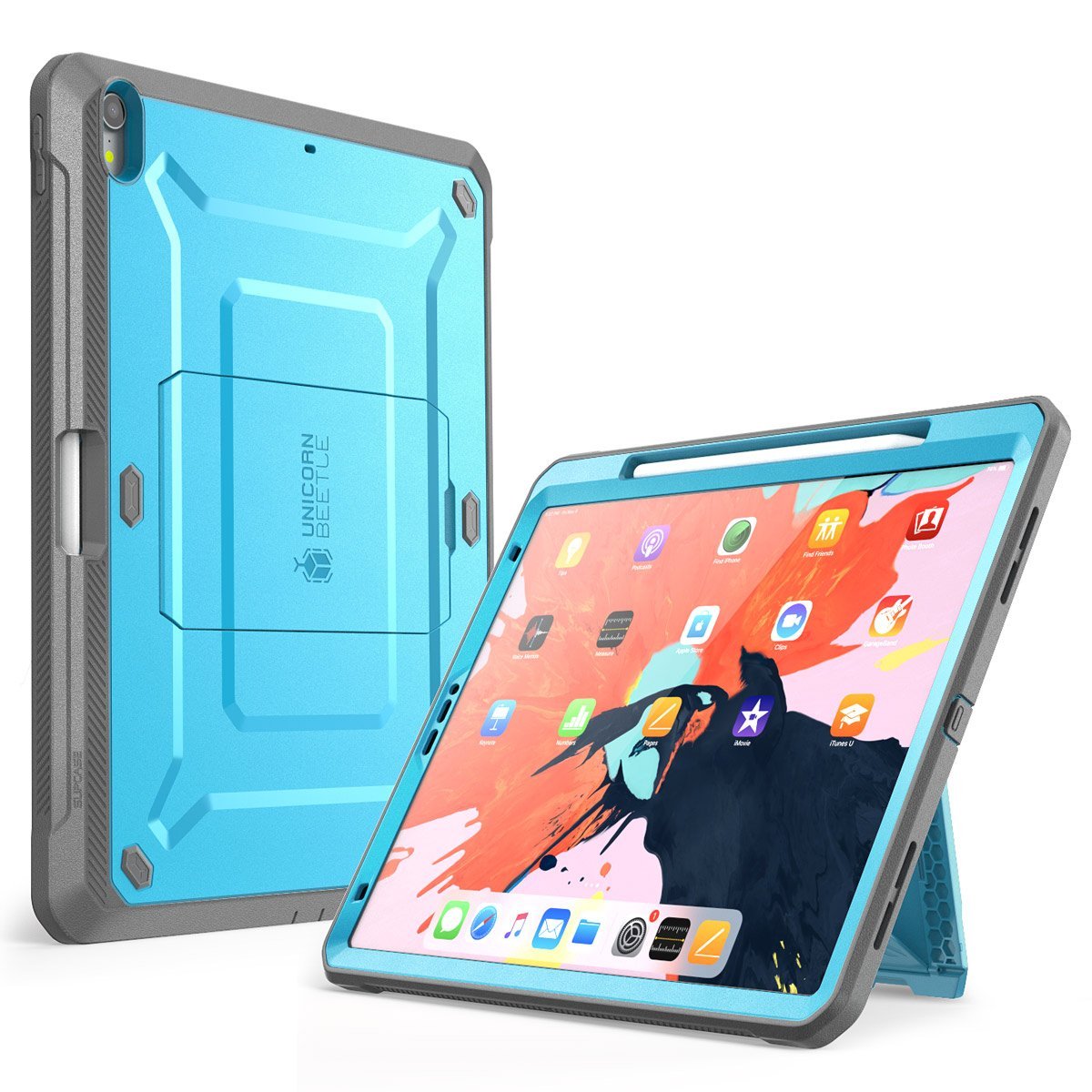 iPad Pro 12.9 inch (2018) Unicorn Beetle Pro Full Body Case (Apple