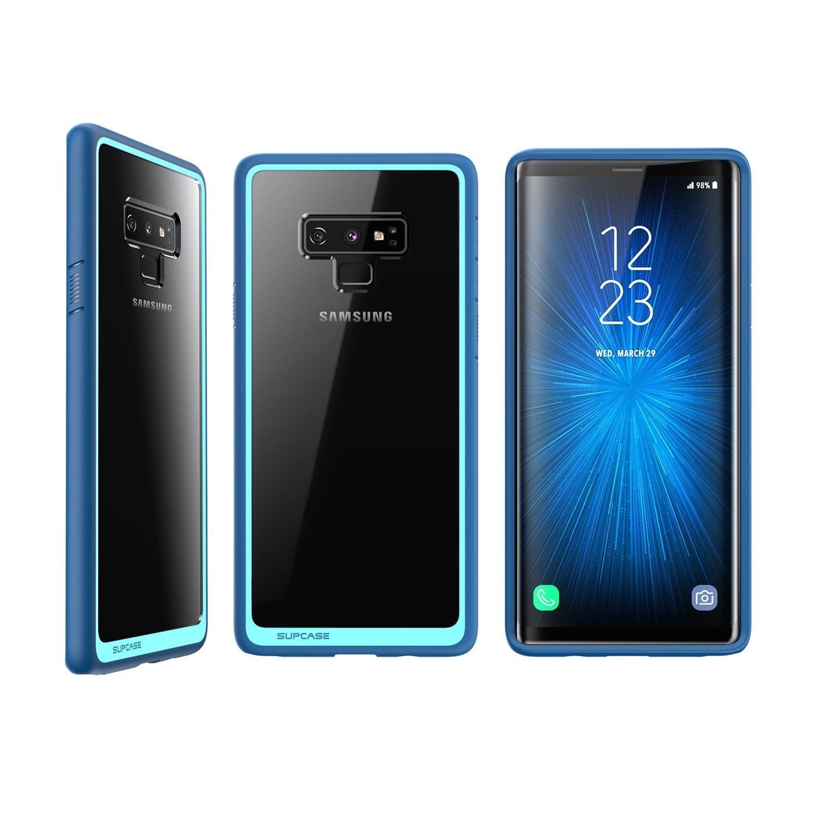 K*u様 SAMSUNG　GalaxyNote9ケース付き Galaxy Note9 Unicorn Beetle Style Slim Clear Case-Navy | SUPCASE