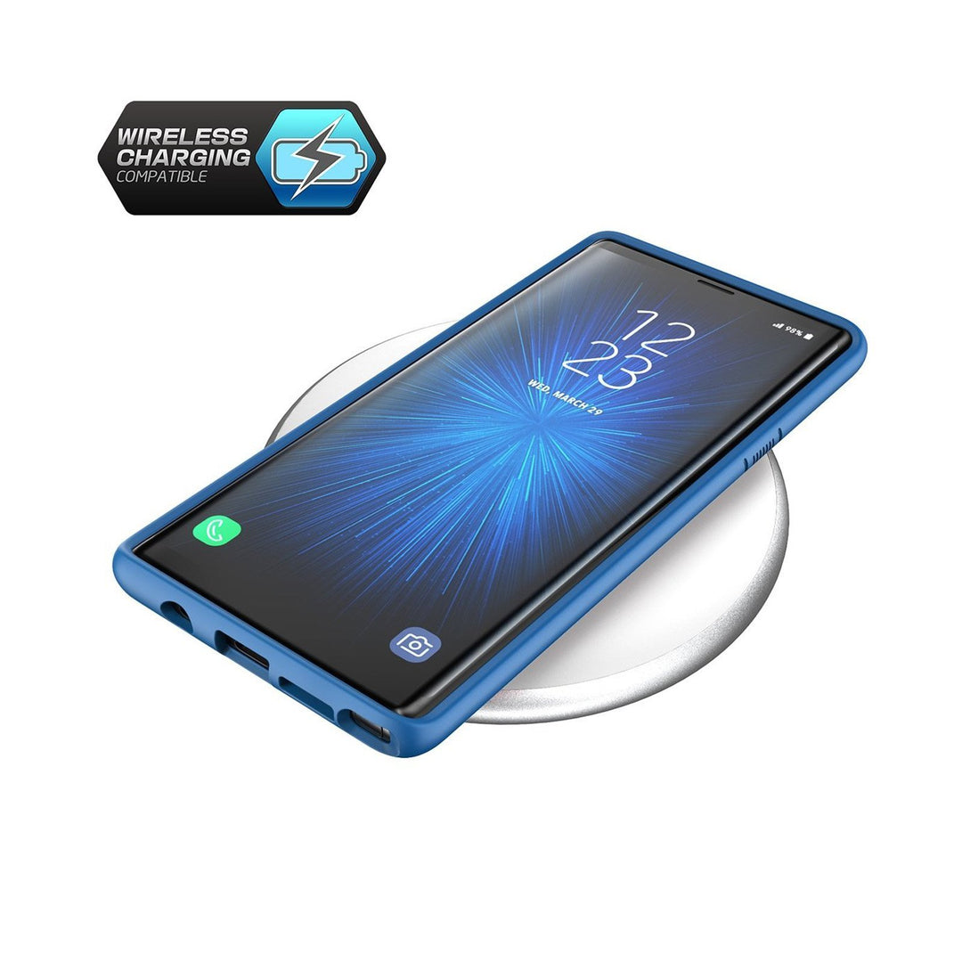 Galaxy Note9 Unicorn Beetle Style Slim Clear Case-Navy | SUPCASE