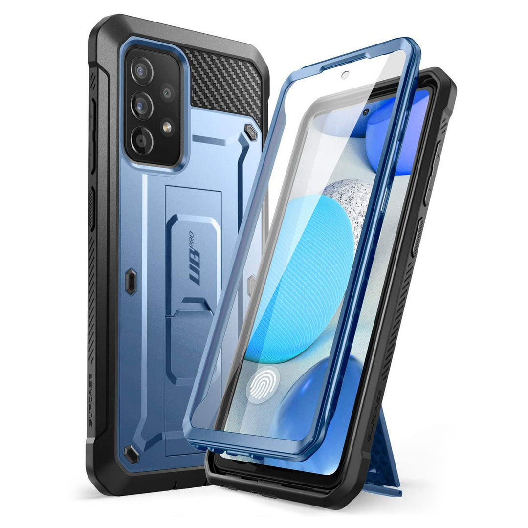 Galaxy A52 Unicorn Beetle Pro Rugged Holster Case-Metallic Blue Galaxy A52 Unicorn Beetle Pro Rugged Holster Case-Metallic Blue