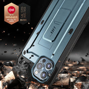 iPhone 12 Pro 6.1 inch Unicorn Beetle Pro Rugged Case-Blue