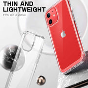 iPhone 12 mini 5.4 inch Unicorn Beetle Style Slim Clear Case-Clear
