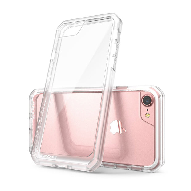iPhone 8 Unicorn Beetle Hybrid Protective Bumper Case-Frost