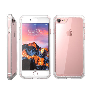 iPhone 7 / 8 Unicorn Beetle Hybrid Protective Bumper Case-Clear iPhone 7 / 8 Unicorn Beetle Hybrid Protective Bumper Case-Clear
