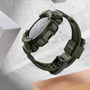 Galaxy Watch3 45mm Unicorn Beetle Pro Wristband Case-Dark Green