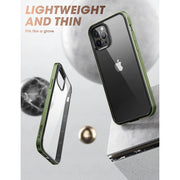 iPhone 11 6.1 inch Unicorn Beetle Edge Clear Bumper Case-Dark Green