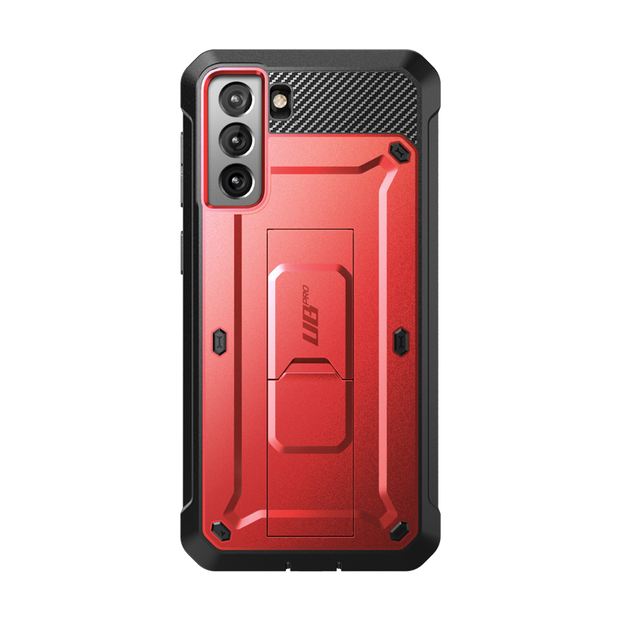Galaxy S21 Plus Unicorn Beetle Pro Rugged Case-Metallic Red