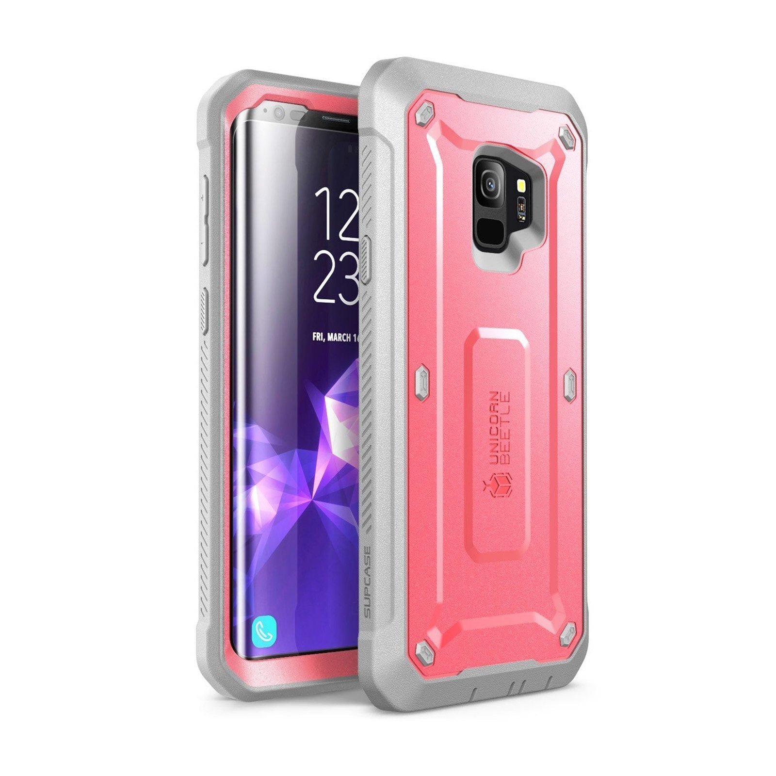 Galaxy S9 Unicorn Beetle Pro Full Body Rugged Holster Case-Pink | SUPCASE