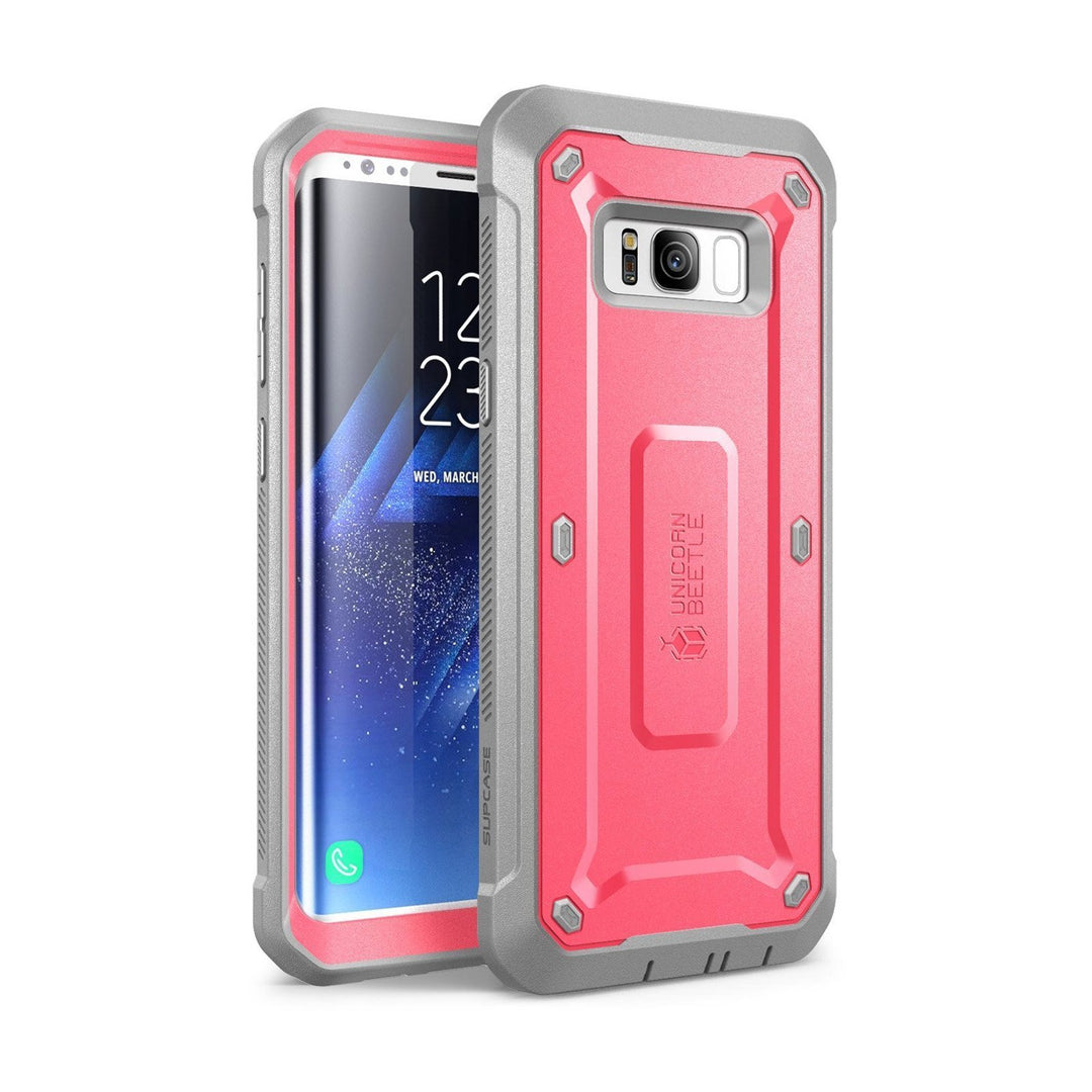 Galaxy S8 Plus Unicorn Beetle Pro Full Body Holster Case with Screen Protector-Pink Galaxy S8 Plus Unicorn Beetle Pro Full Body Holster Case with Screen Protector-Pink