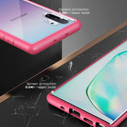 Galaxy Note10 Plus / Note10 Plus 5G Unicorn Beetle Style Slim Clear Case-Pink