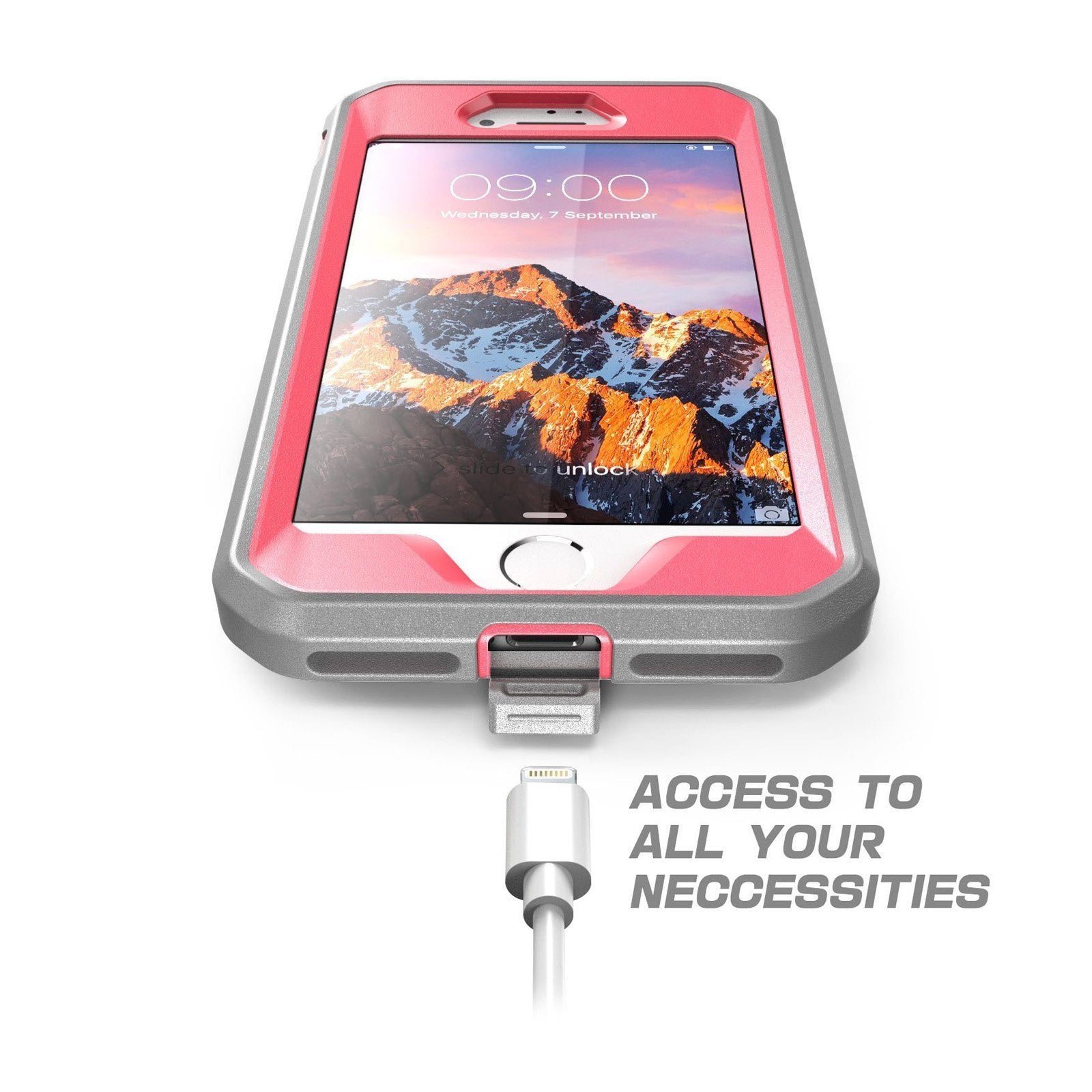 iPhone 7 / 8 Unicorn Beetle Pro Full-Body Case-Pink | SUPCASE