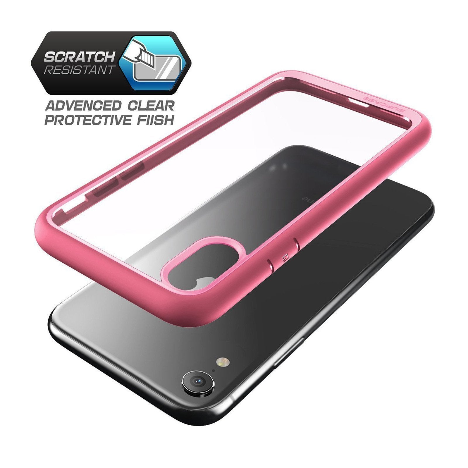 iPhone XR Unicorn Beetle Style Slim Clear Case-Pink | SUPCASE